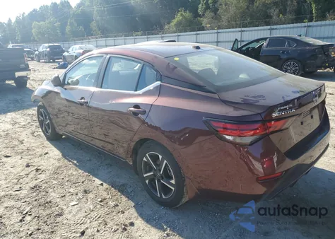 2025 Nissan Sentra Sv из США, поврежденный, VIN 3N1AB8CV5SY225224